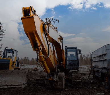Excavators product applications
