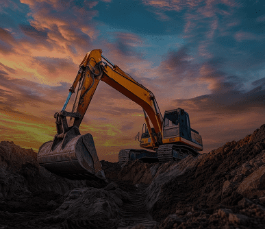 product applications backhoe